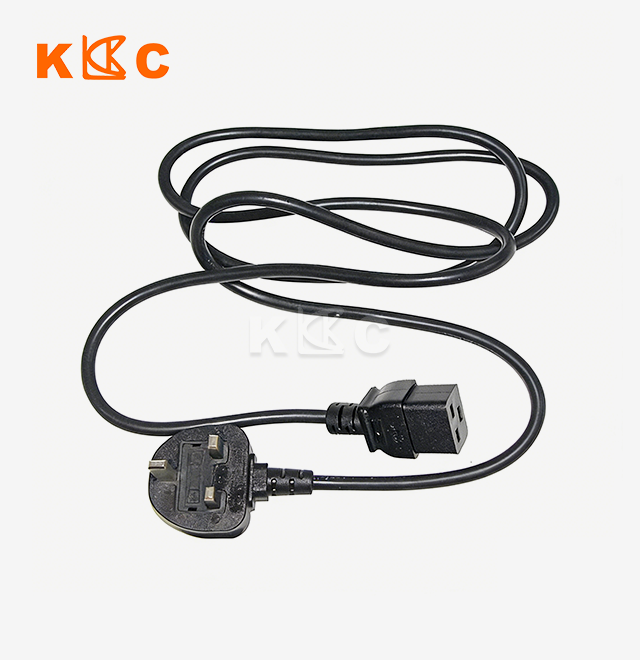 BS1363 to C19 Server Power Cord